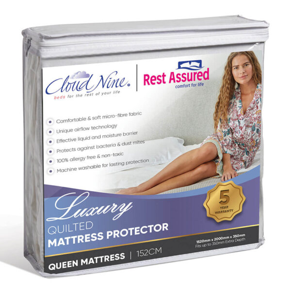 Cloud Nine Protector Quilted Queen-01